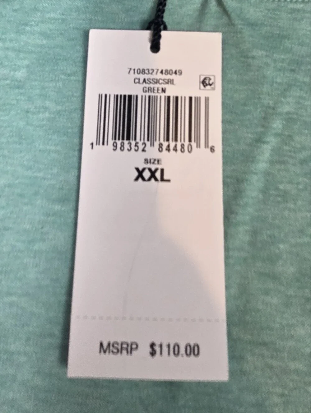 Polo by Ralph Lauren Men's Classic Green Classic Fit Polo 2XL